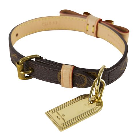 louis vuitton round collar shirt|louis vuitton dog collar leash.